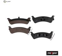 MAXGEAR 19-2139 Brake Pad Set, disc brake for JEEP