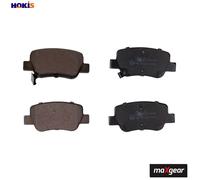 MAXGEAR 19-2142 Brake Pads Set Rear for Toyota Avensis