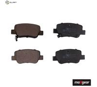MAXGEAR 19-2142 Brake Pads Set Rear for Toyota Avensis