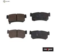 Brake pads Rear Axle 19-2144 MAXGEAR for SSANGYONG DAEWOO