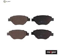 BRAKE PAD SET DISC BRAKE 19-2157 FOR RENAULT K4J730/740/732 1.4L 4cyl MEGANE II