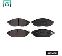 Brake pads 19-2168 MAXGEAR for CHEVROLET SPARK
