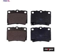 Brake pads Rear Axle 19-2170 MAXGEAR for MITSUBISHI PAJERO/SHOGUN Canvas Top