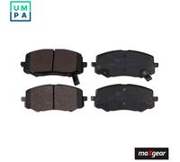 Brake pads Front Axle 19-2173 MAXGEAR for HYUNDAI i20 I i20 II