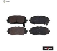 Brake pads Front Axle 19-2173 MAXGEAR for HYUNDAI i20 I i20 II