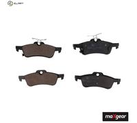 MAXGEAR 19-2175 Brake Pad Set, disc brake for DAIHATSU,HONDA,TOYOTA
