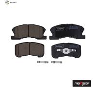 BRAKE PAD SET DISC BRAKE 19-2876 FOR DAIHATSU EJ-DE/VE 1.0L 3cyl STORIA 1.3L