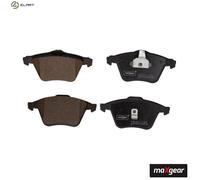 Brake pads Front Axle 19-2883 MAXGEAR for VOLVO SAAB MAZDA OPEL FORD