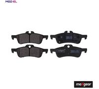 Brake pads Rear Axle 19-2886 MAXGEAR for MINI MINI MINI Convertible