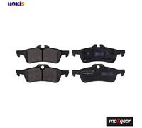 Brake pads Rear Axle 19-2886 MAXGEAR for MINI MINI MINI Convertible