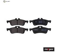 Brake pads Rear Axle 19-2886 MAXGEAR for MINI MINI MINI Convertible