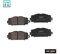 BRAKE PAD SET DISC BRAKE 19-2896 FOR LEXUS TOYOTA 5ZR/2ZR-FXE 1.8L 4cyl CT 1.0L