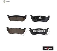 BRAKE PAD SET DISC BRAKE 19-2897 FOR JEEP CHEROKEE/LIBERTY R 425 DOHC 2.5L 4cyl