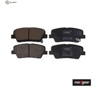 Brake pads Rear Axle 19-2925 MAXGEAR for KIA HYUNDAI