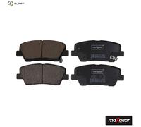 Brake pads Rear Axle 19-2925 MAXGEAR for KIA HYUNDAI