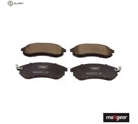Brake pads Front Axle 19-2965 MAXGEAR for MITSUBISHI L200