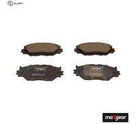 BRAKE PAD SET DISC BRAKE 19-2968 FOR LEXUS 2AD-FHV/FTV 2.2L 2AR-FSE 2.5L 4cyl