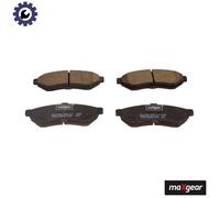 Brake pads Rear Axle 19-2969 MAXGEAR for DAEWOO CHEVROLET
