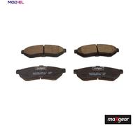 Brake pads Rear Axle 19-2969 MAXGEAR for DAEWOO CHEVROLET