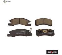MAXGEAR 19-2978 Brake Pads Set Front for Cuore Mirage / Space Star Trevis