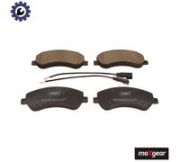 BRAKE PAD SET DISC BRAKE 19-2989 FOR VW CFPA 2.0L CNEA/CSHA/CNFB/CDBA 2.0L 4cyl