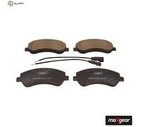 BRAKE PAD SET DISC BRAKE 19-2989 FOR VW CFPA 2.0L CNEA/CSHA/CNFB/CDBA 2.0L 4cyl