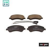 BRAKE PAD SET DISC BRAKE 19-2989 FOR VW CFPA 2.0L CNEA/CSHA/CNFB/CDBA 2.0L 4cyl