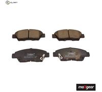 Brake pads Front Axle 19-3007 MAXGEAR for HONDA JAZZ III INSIGHT CR-Z JAZZ IV