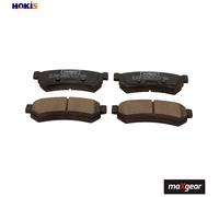 Brake pads Rear Axle 19-3028 MAXGEAR for CHEVROLET LACETTI Estate NUBIRA Saloon