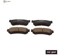 Brake pads Rear Axle 19-3028 MAXGEAR for CHEVROLET LACETTI Estate NUBIRA Saloon