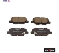 BRAKE PAD SET DISC BRAKE 19-3043 FOR CITROEN NKZ /4A92 1.6L 4cyl C4 AIRCROSS