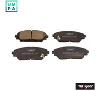 Brake pads 19-3048 MAXGEAR for MAZDA 3 3 Saloon CX-3 CX-30