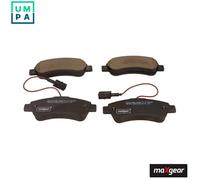 Brake pads Rear Axle 19-3055 MAXGEAR for FIAT PEUGEOT CITROËN OPEL