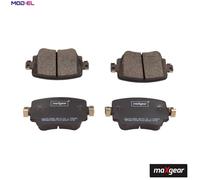 MAXGEAR 19-3058 Brake Pads Set Rear for Leon Caddy Octavia A1 Q3 Polo Alhambra S
