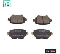 MAXGEAR 19-3058 Brake Pads Set Rear for Leon Caddy Octavia A1 Q3 Polo Alhambra S