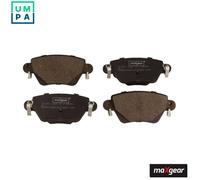 MAXGEAR 19-3371 Brake Pads Set Rear for Mondeo X-Type Kangoo