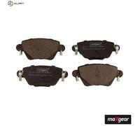 MAXGEAR 19-3371 Brake Pads Set Rear for Mondeo X-Type Kangoo