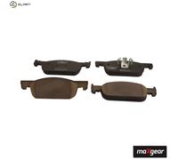 Brake pads 19-3376 MAXGEAR for DACIA RENAULT