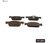 Brake pads 19-3376 MAXGEAR for DACIA RENAULT