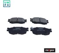 Brake pads Front Axle 19-3384 MAXGEAR for HYUNDAI i20 I
