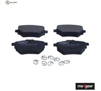 Brake pads Rear Axle 19-3385 MAXGEAR for CITROËN PEUGEOT OPEL VAUXHALL DS TOYOTA