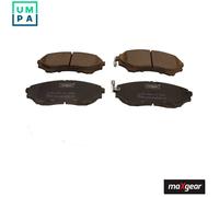 Brake pads Front Axle 19-3400 MAXGEAR for FORD MAZDA