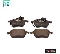 Brake pads 19-3457 MAXGEAR for AUDI VW