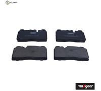 MAXGEAR 19-3594 Brake Pads Set Front for A6 A7 Q5 Macan