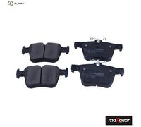 Brake pads Rear Axle 19-3598 MAXGEAR for VW SEAT AUDI SKODA CUPRA