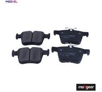 Brake pads Rear Axle 19-3598 MAXGEAR for VW SEAT AUDI SKODA CUPRA