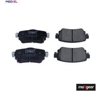 MAXGEAR 19-3599 Brake Pads Set Rear for X-Trail Qashqai Kadjar Koleos Leaf