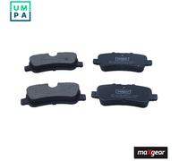 MAXGEAR 19-3602 Brake Pads Set Rear for Land Rover Discovery