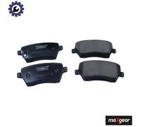 BRAKE PAD SET DISC BRAKE 19-3605 FOR NISSAN NOTE/VERSA MARCH/IV/ACTIVE MICRA
