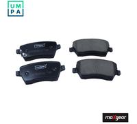 Brake pads Front Axle 19-3605 MAXGEAR for NISSAN MICRA IV NOTE MICRA V